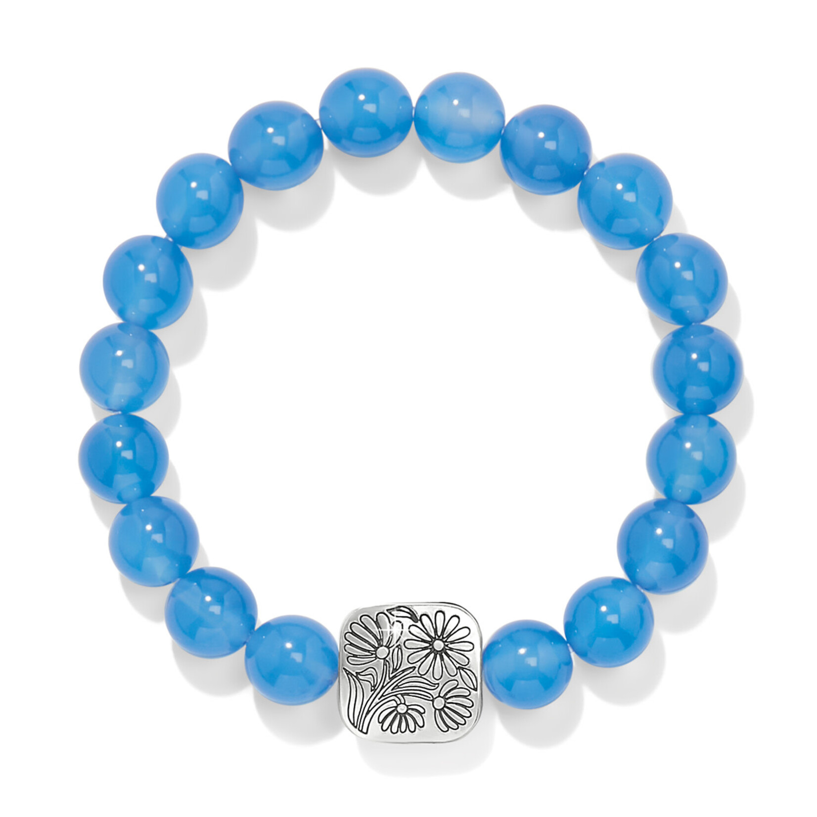 Brighton Sydney Daisy Blue Stretch Bracelet