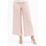 Damee Wide Leg Crinkle Pants in Pink