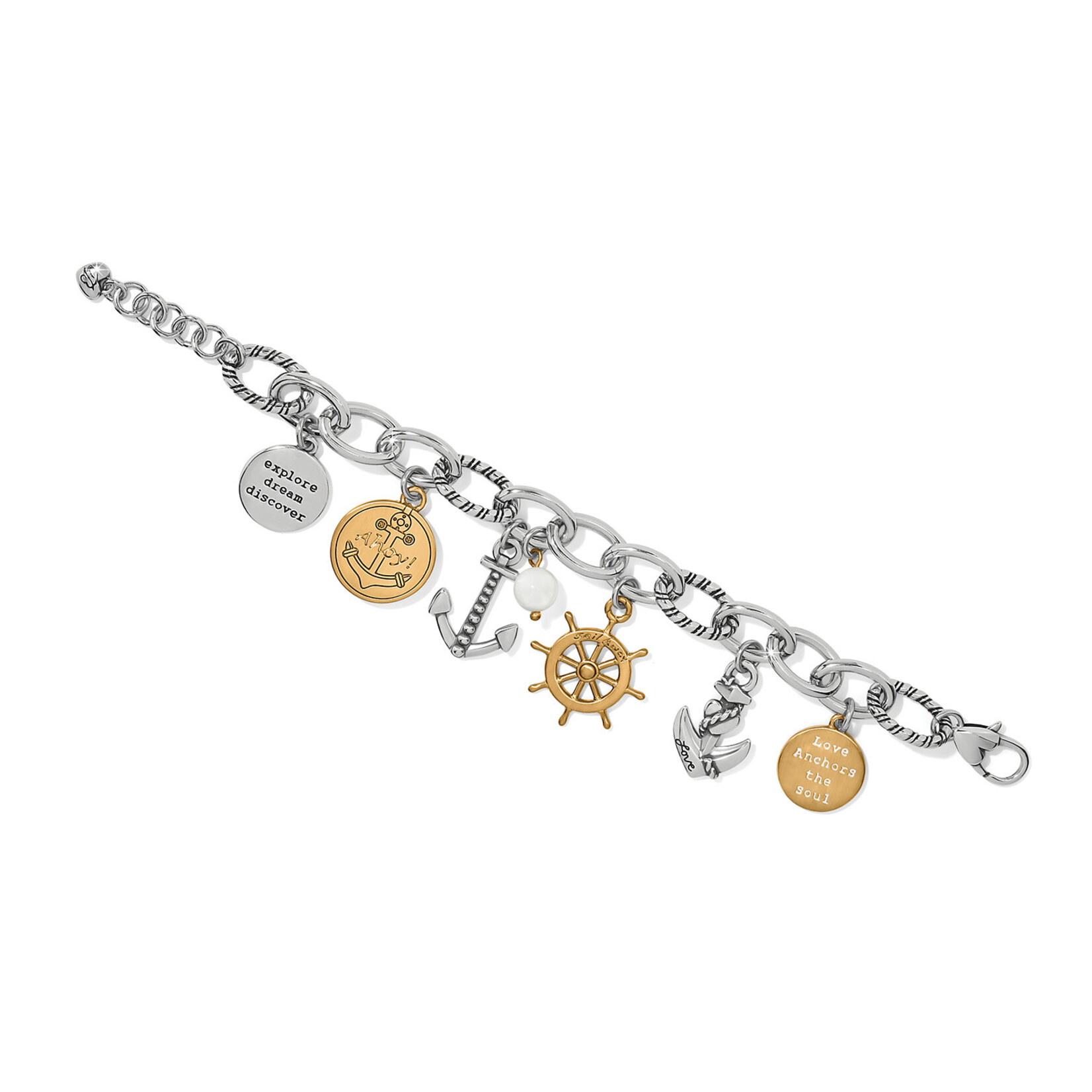 Brighton Anchors Aweigh Charm Bracelet