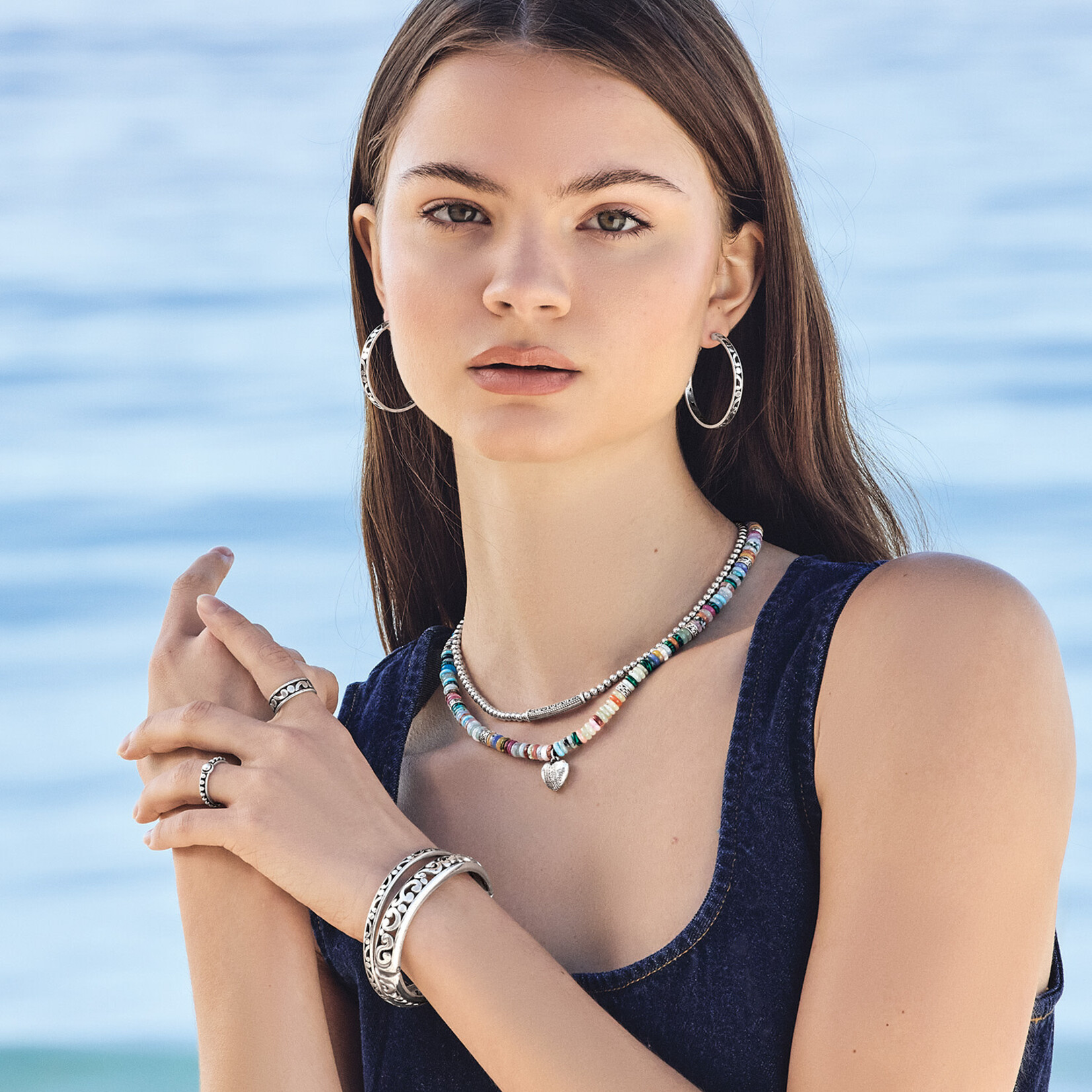 Brighton Mingle Sweetheart Bead Necklace
