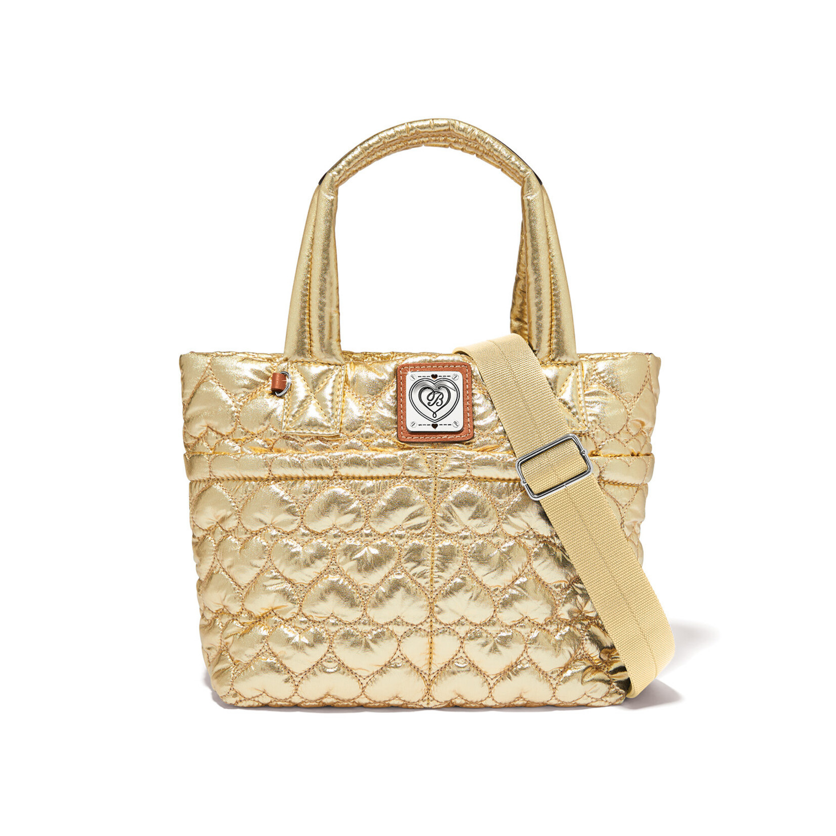Brighton Kamille Cross-Body in Gold Metallic