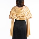Fashion Dinner Shawl Gold