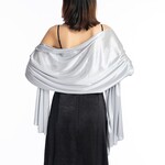 Fashion Dinner Shawl Silver