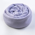Cotton & Linen Solid Color Scarf  Lilac