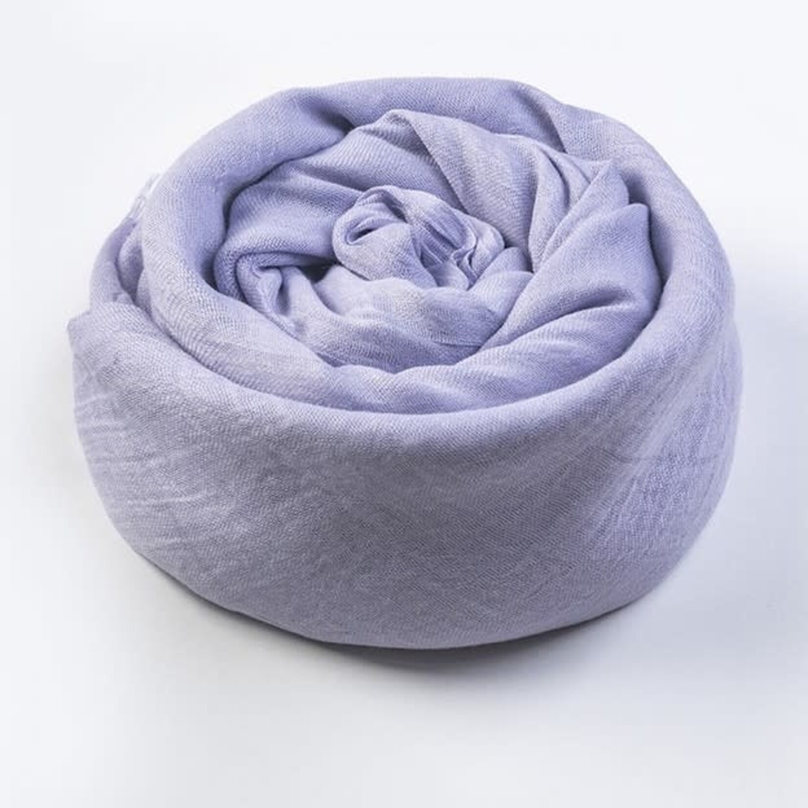 Cotton & Linen Solid Color Scarf  Lilac