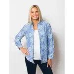 Embroidered Classic Shirt in Wedgewood