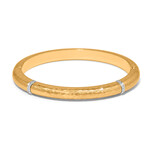 Brighton Meridian Geo Hinged Bangle
