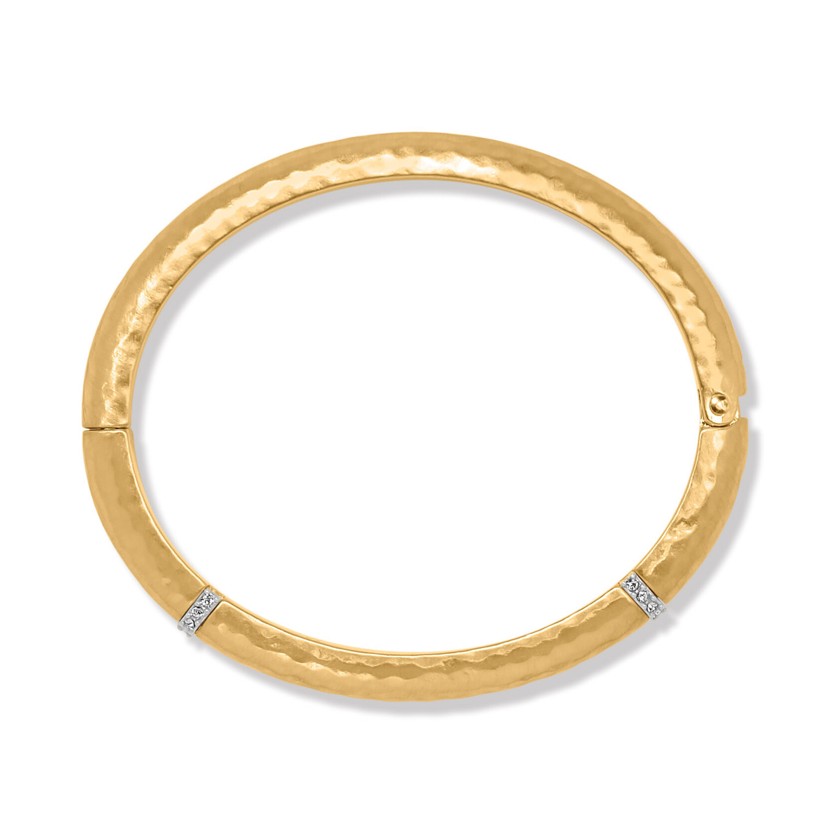 Brighton Meridian Geo Hinged Bangle