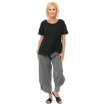Tulip Clothing Olga Top in Black Gauze