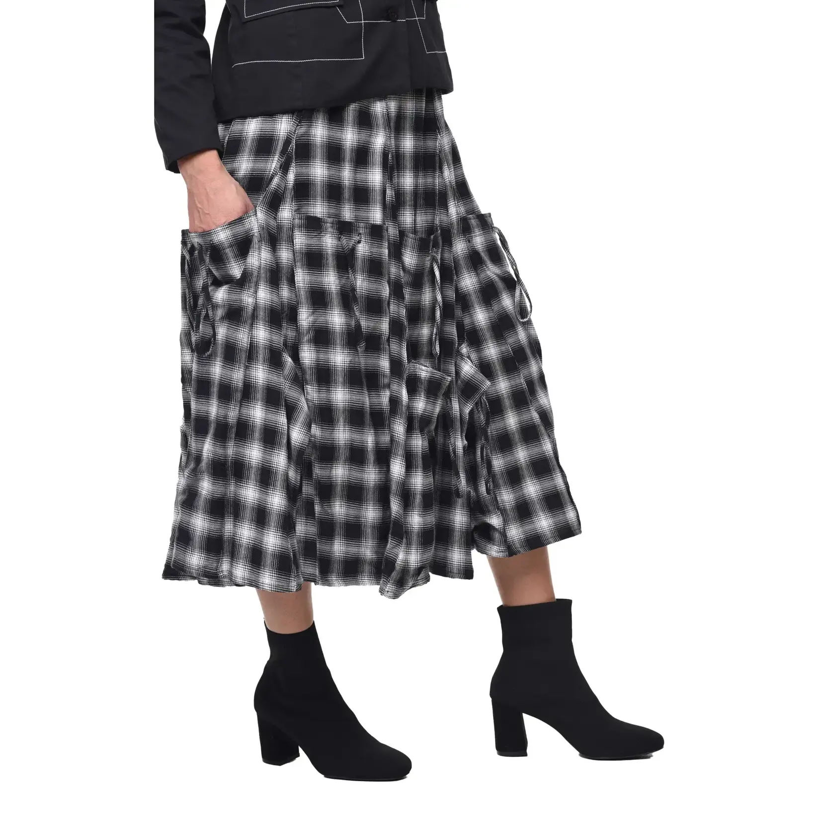 Tulip Clothing Alexus Skirt - Blake Plaid
