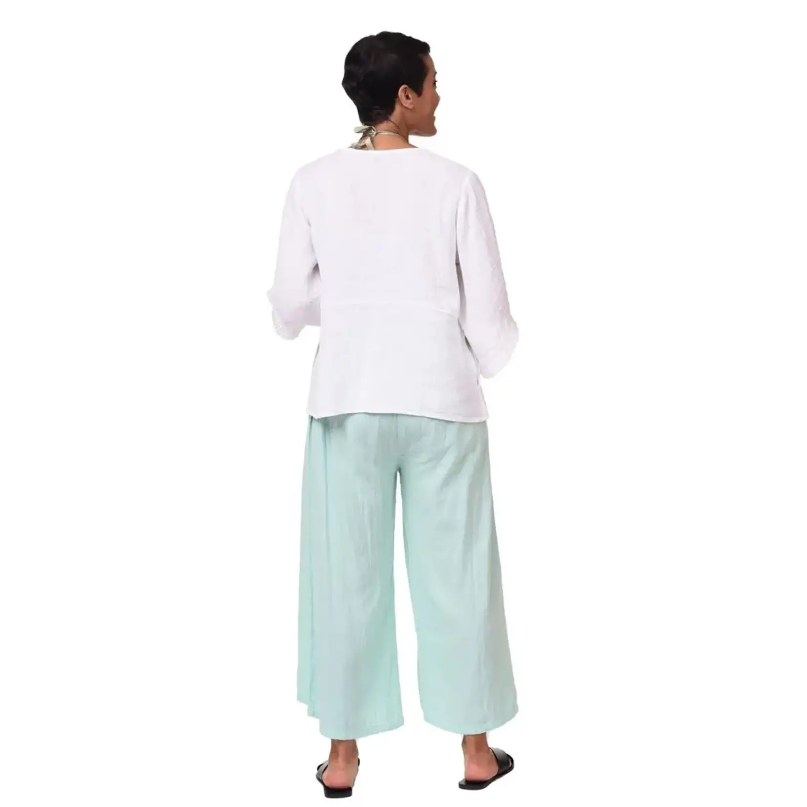 Tulip Clothing Palazzo Pant in Aqua