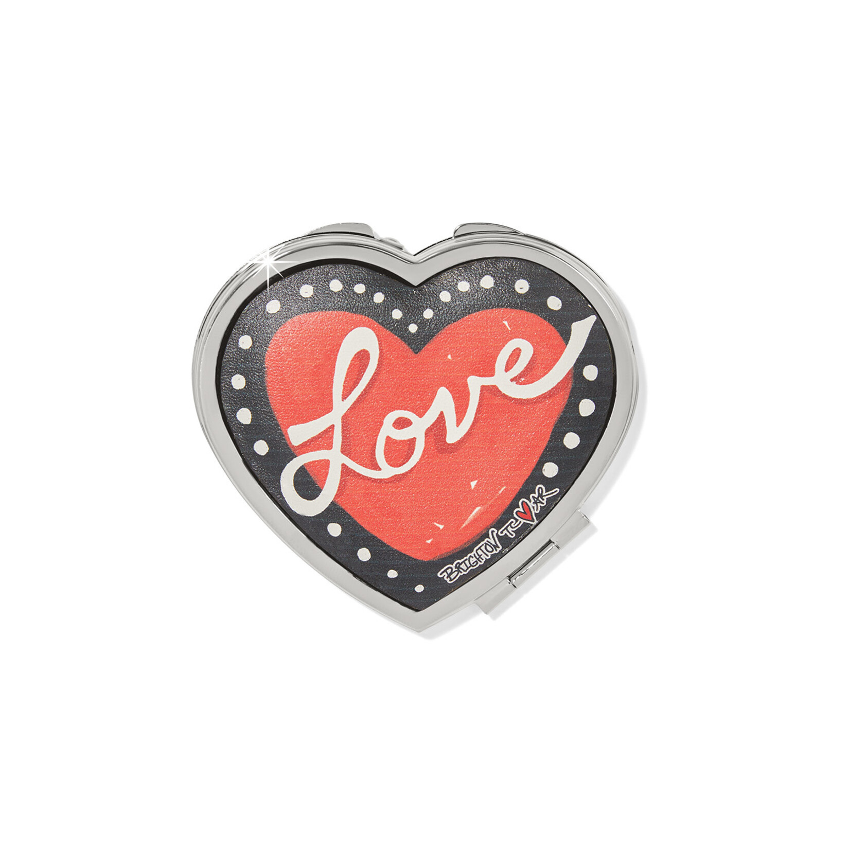 Brighton Best Friends Furever Heart Compact Mirror