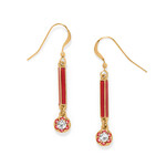 Brighton Sydney Poppy Drop French Wire Earrings