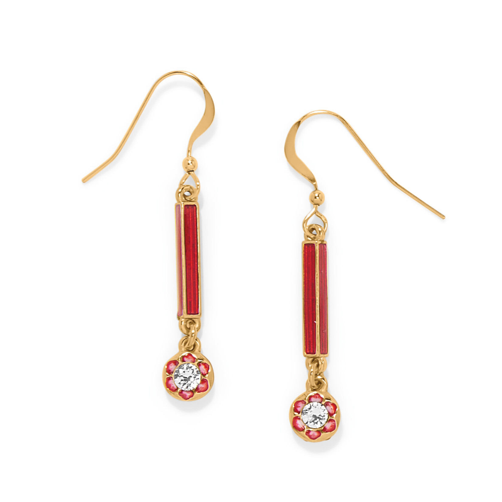 Brighton Sydney Poppy Drop French Wire Earrings