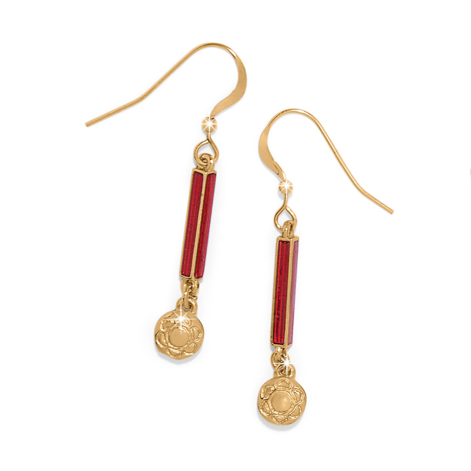 Brighton Sydney Poppy Drop French Wire Earrings