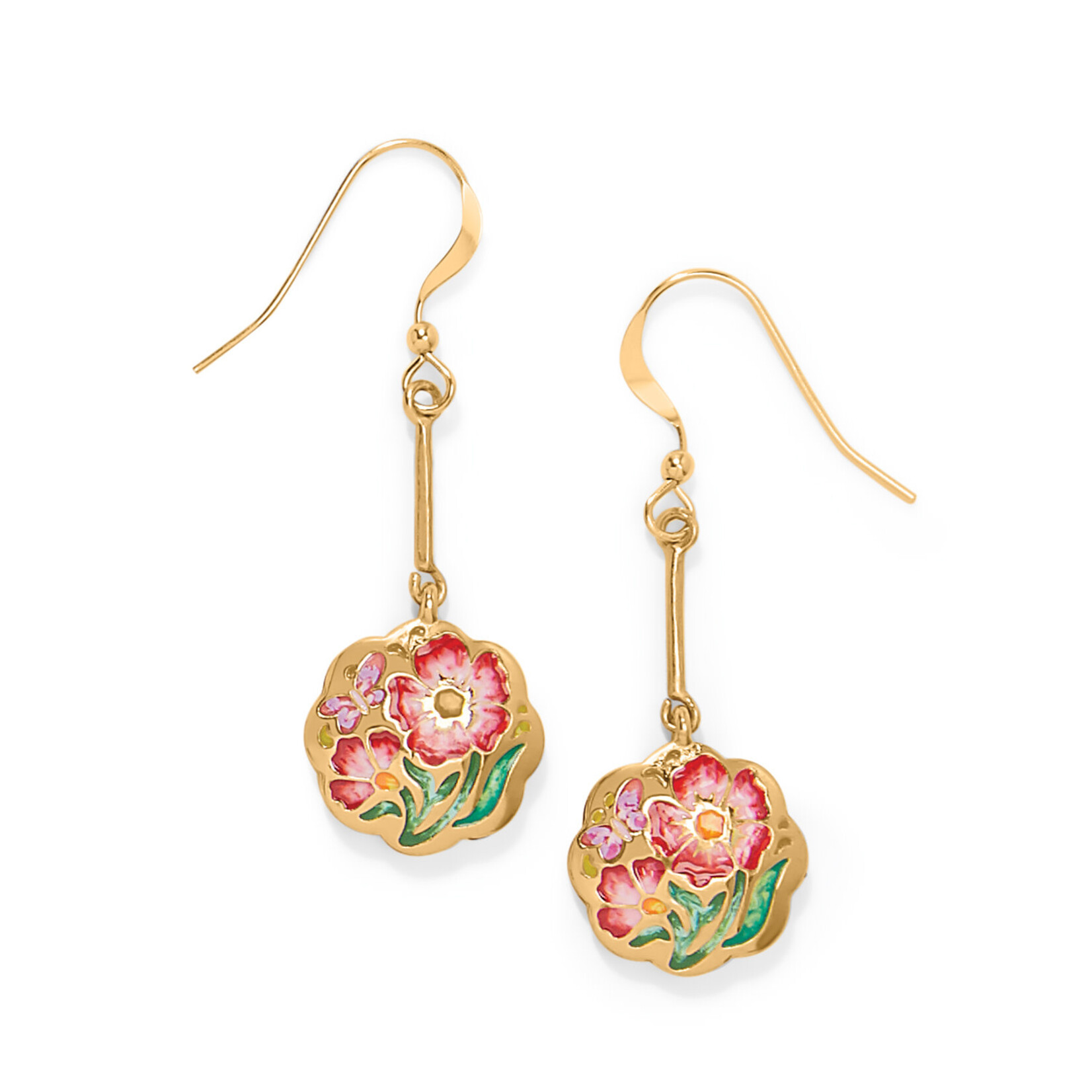Brighton Sydney Poppy French Wire Earrings