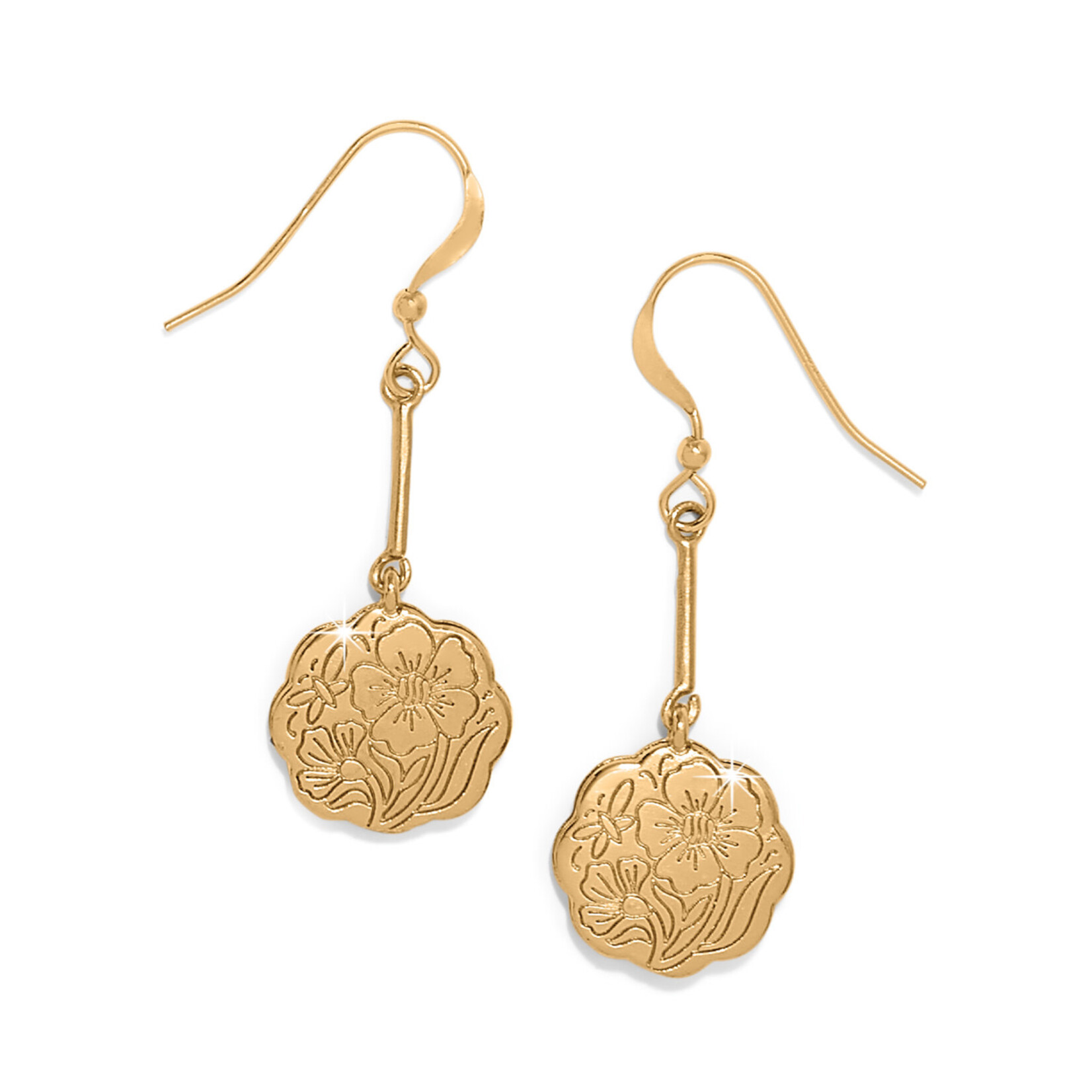 Brighton Sydney Poppy French Wire Earrings