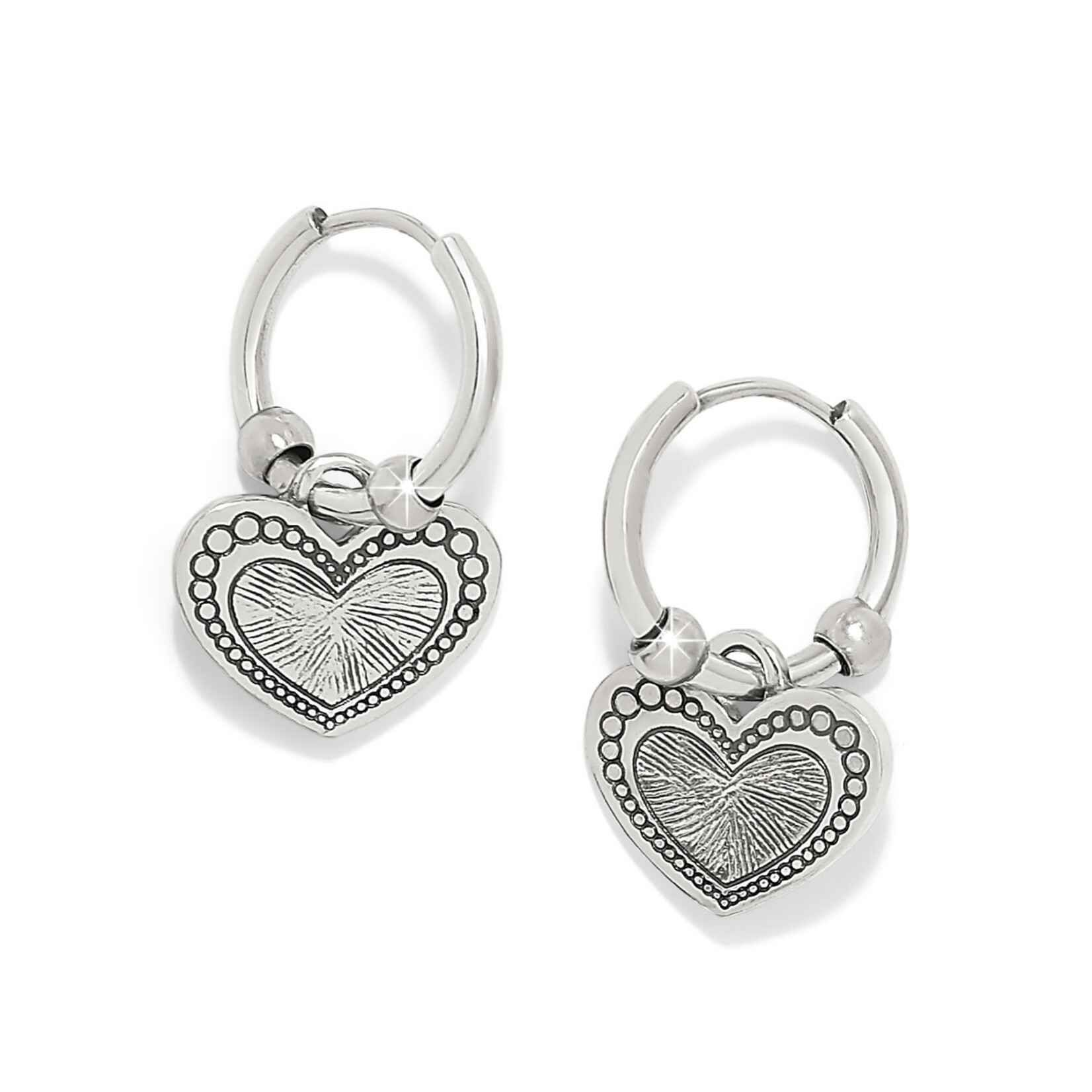 Brighton Love Me Do Hoop Earrings