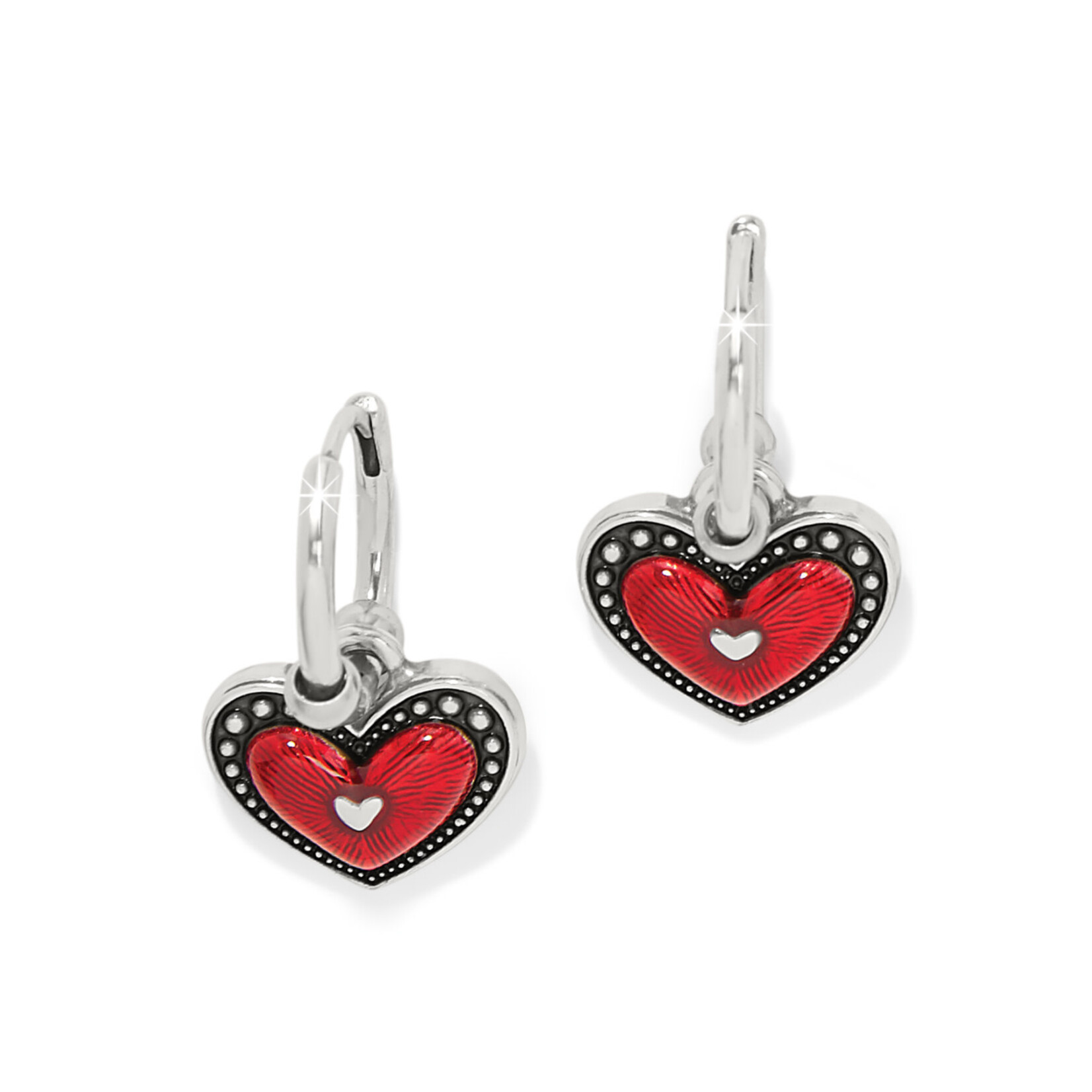 Brighton Love Me Do Hoop Earrings