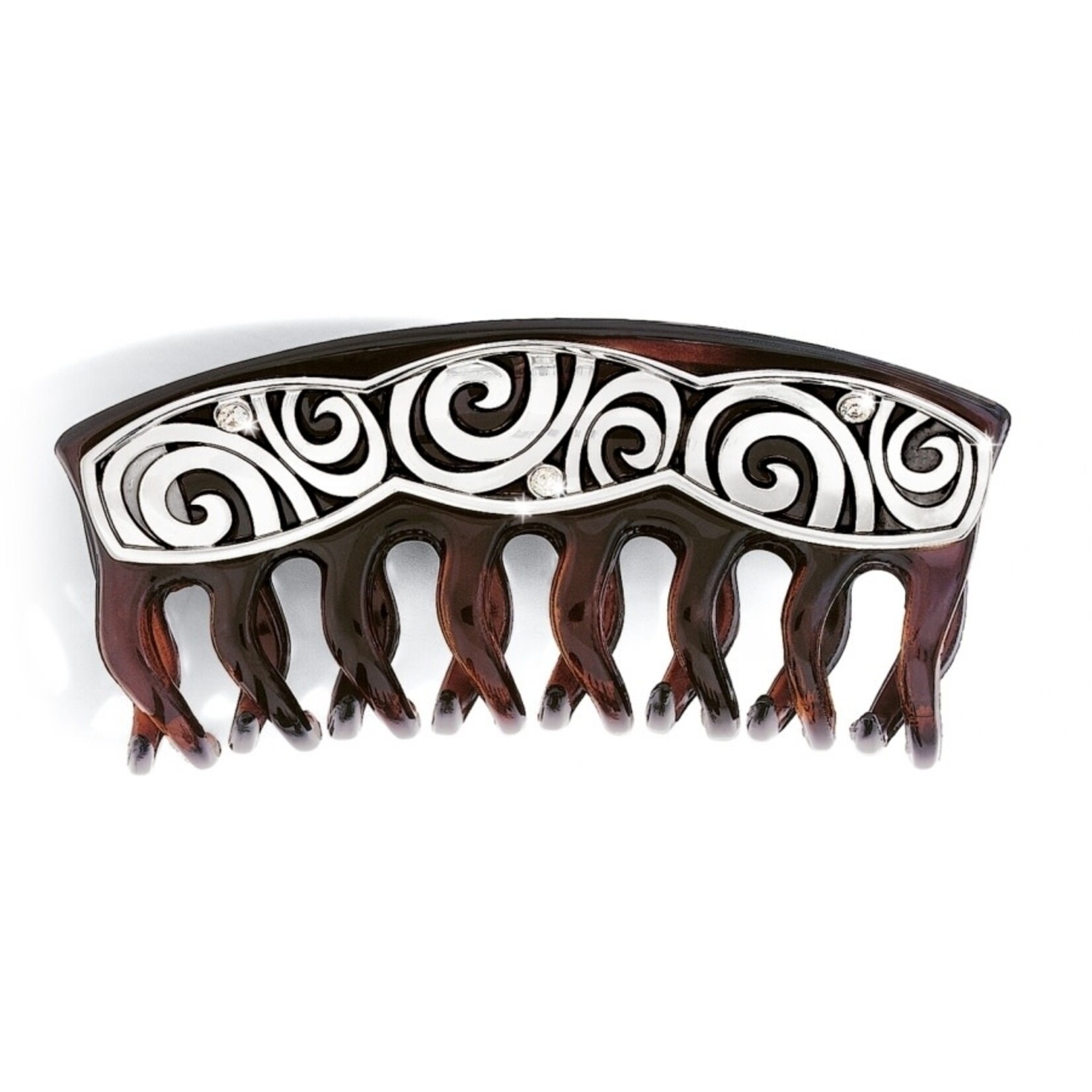 Brighton London Groove Hair Clip in Tortoise