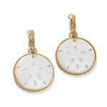 Brighton Del Mar Charm Hoop Earrings