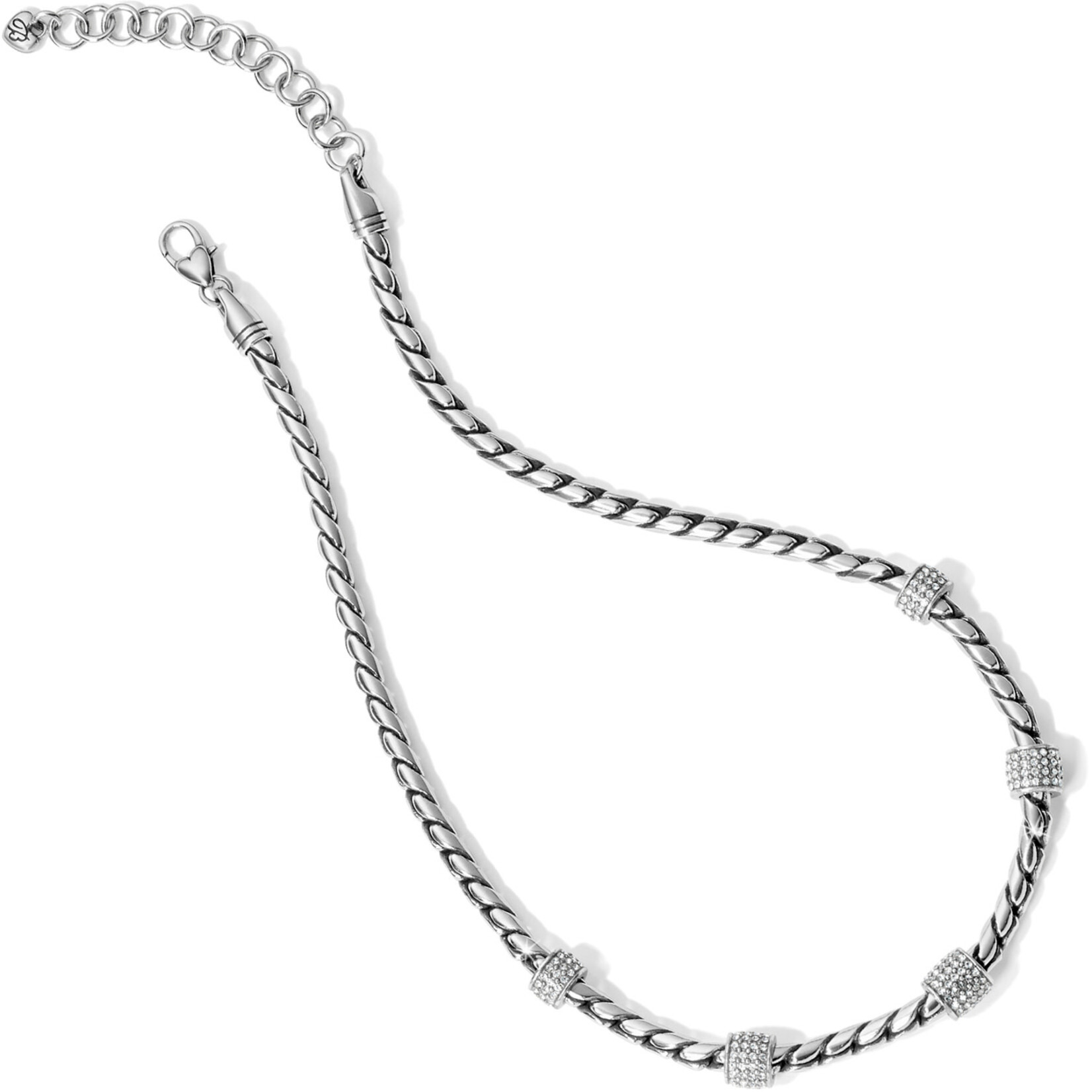 Brighton Meridian Necklace in Silver