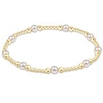 enewton Design CLASSIC PURPOSE PATTERN 4MM BEAD BRACELET - PEARL