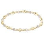 enewton Design CLASSIC GOLD SINCERITY PATTERN 4MM BEAD BRACELET - PEARL