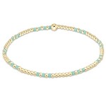 enewton Design HOPE JOY PATTERN 2MM BEAD BRACELET - MINT
