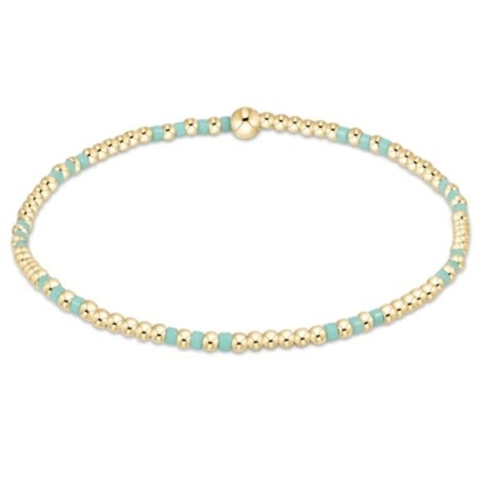 enewton Design HOPE JOY PATTERN 2MM BEAD BRACELET - MINT