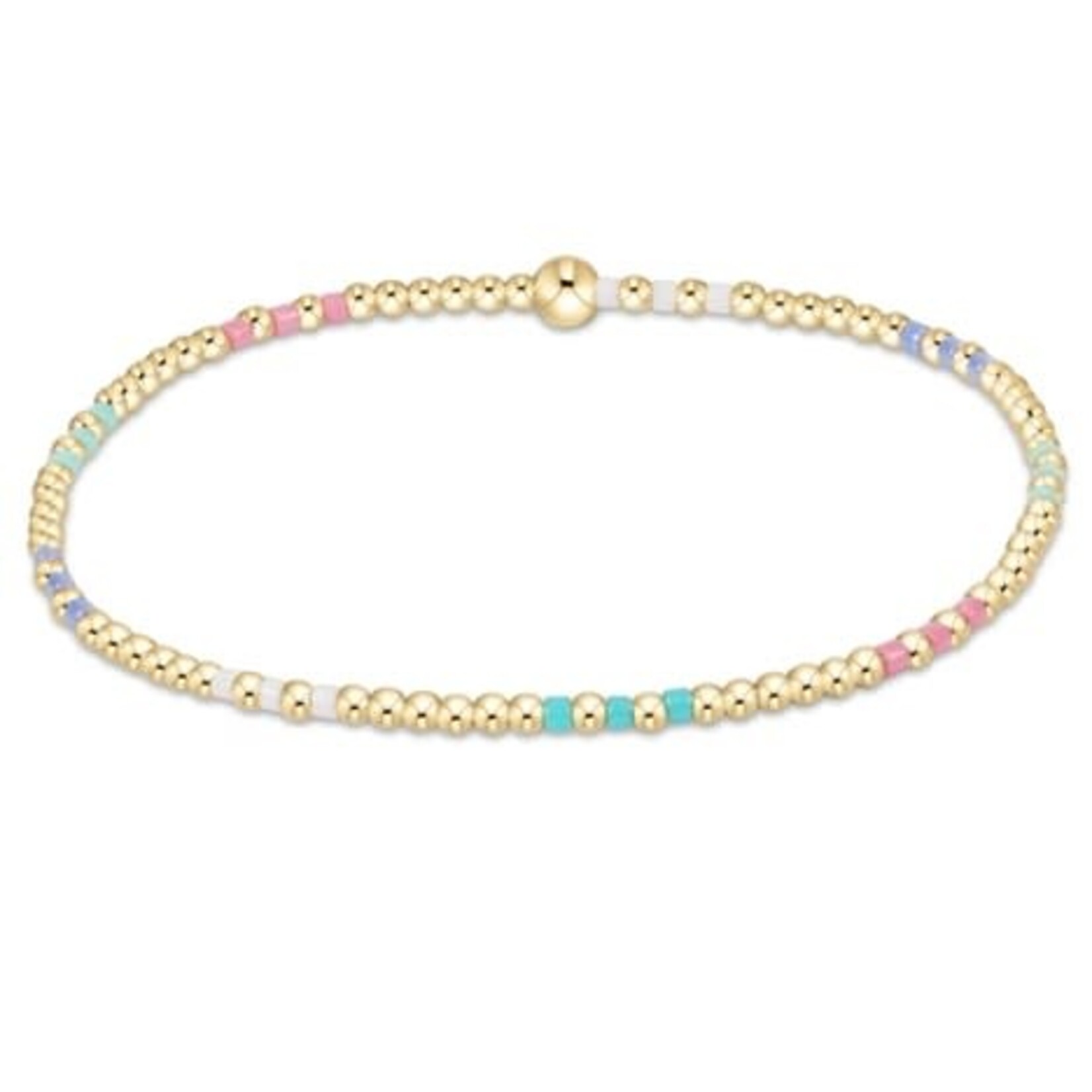 enewton Design HOPE JOY PATTERN 2MM BEAD BRACELET - HOT MESS SS25