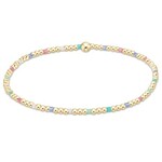 enewton Design HOPE SINCERITY PATTERN 2MM BEAD BRACELET - HOT MESS SS25