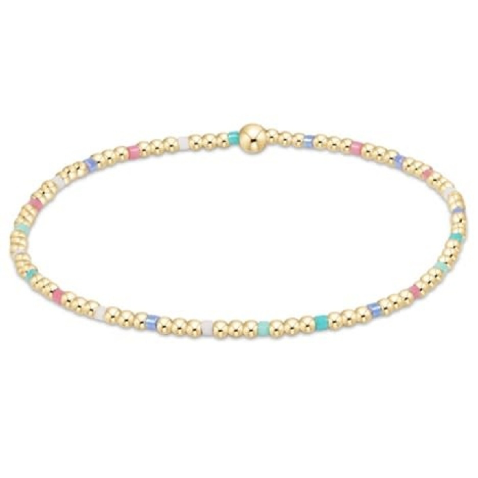 enewton Design HOPE SINCERITY PATTERN 2MM BEAD BRACELET - HOT MESS SS25