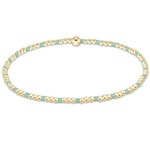 enewton Design HOPE SINCERITY PATTERN 2MM BEAD BRACELET - MINT