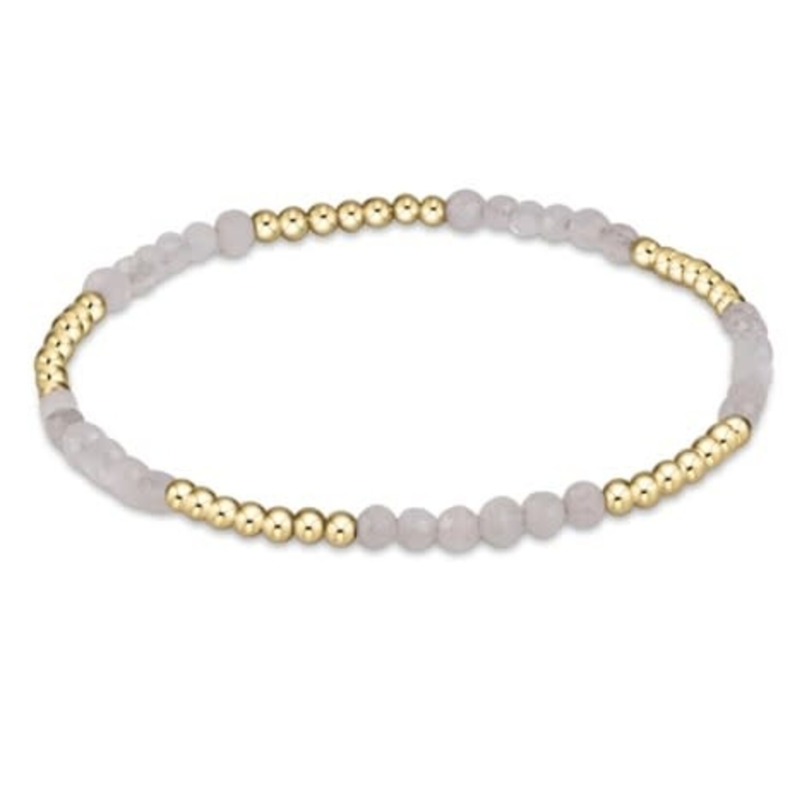enewton Design BLISSFUL PATTERN 2.5MM BEAD BRACELET - MOONSTONE