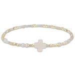 enewton Design HOPE UNWRITTEN SIGNATURE CROSS BRACELET - CALL ME ON MY SHELLPHONE
