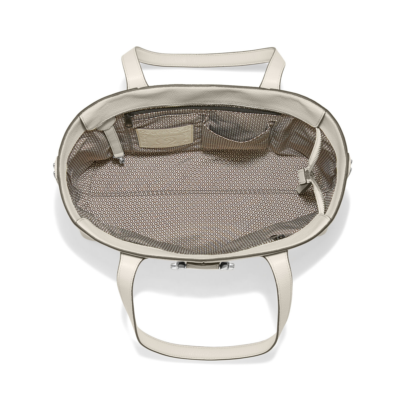 Brighton Wesley Tote in Shoe White