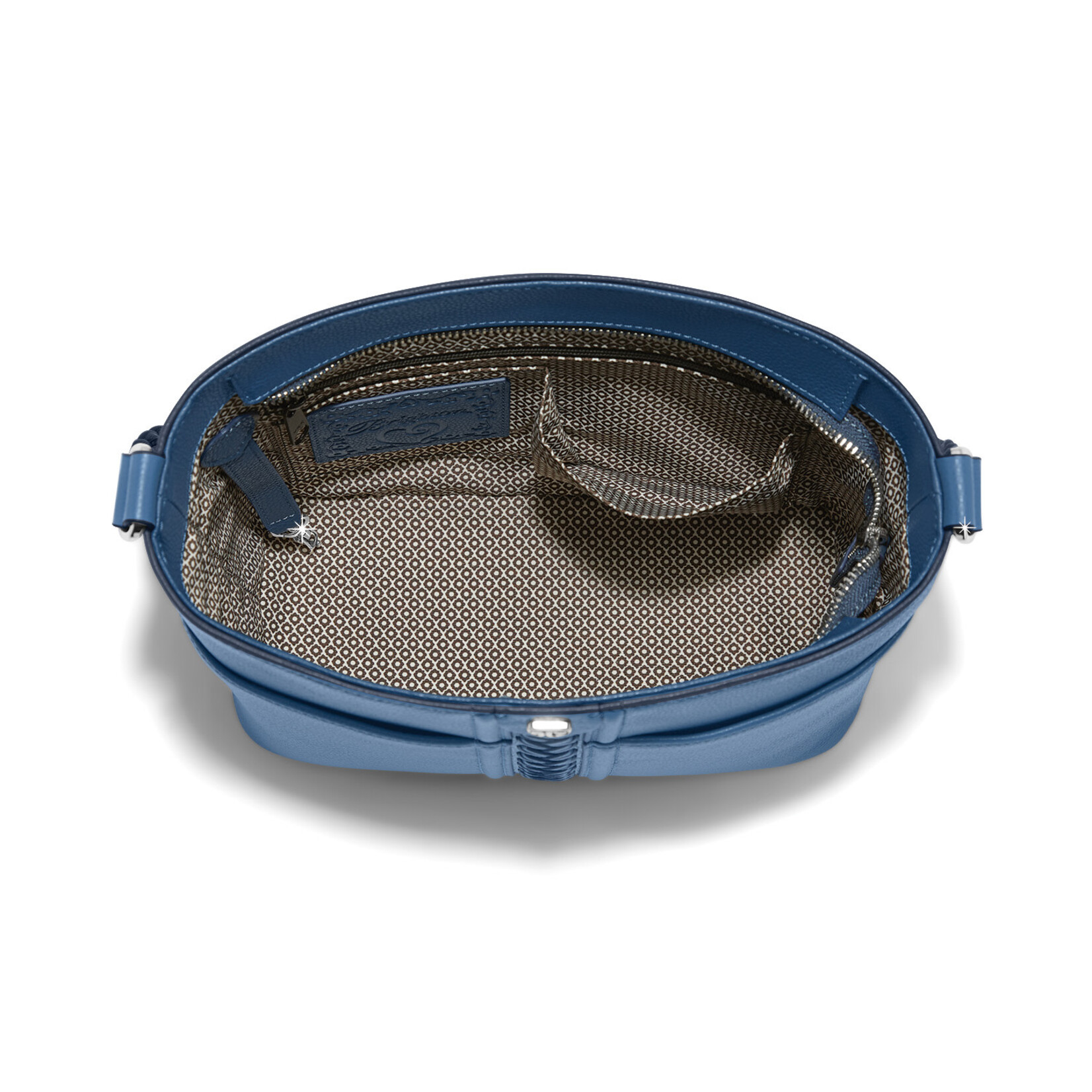 Brighton Belize Large Bucket Bag in Canyon Blue