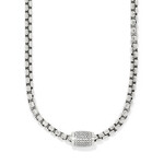 Brighton Meridian Solis Silver Necklace