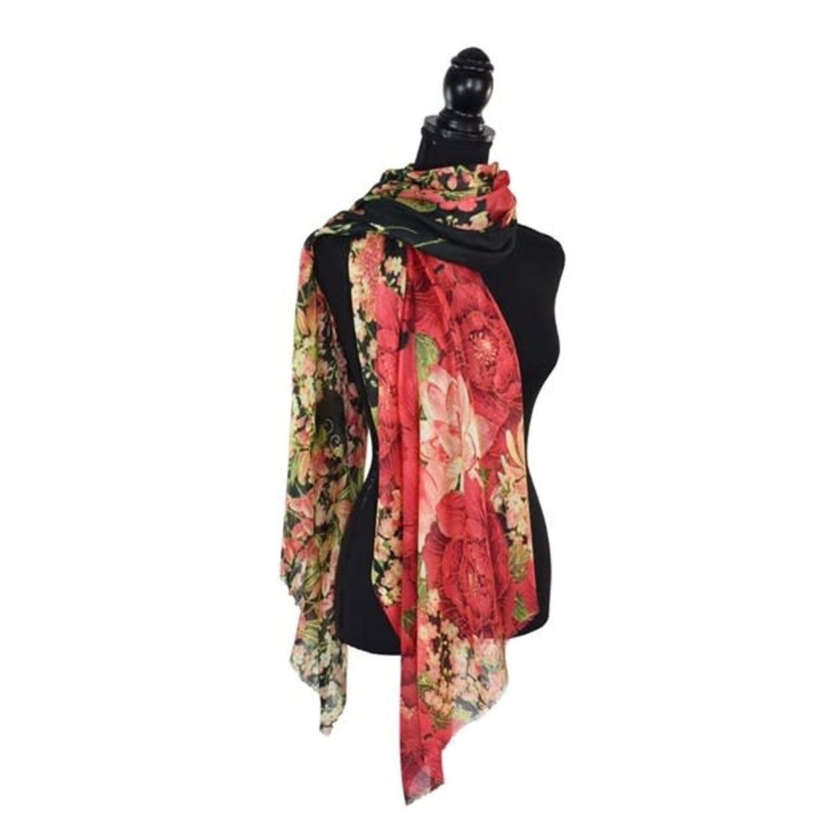 Jasmine Gorgeous Floral Cashmere Scarf