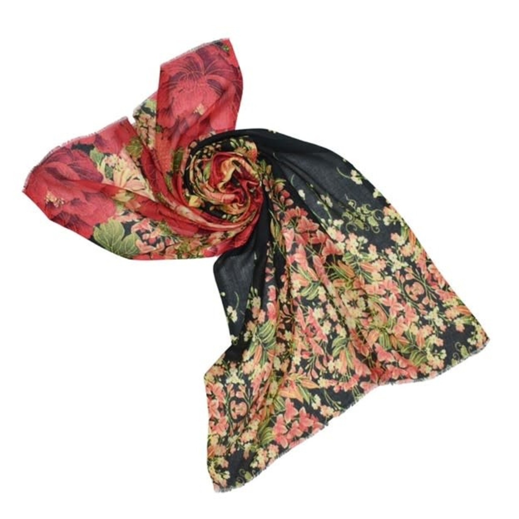 Jasmine Gorgeous Floral Cashmere Scarf