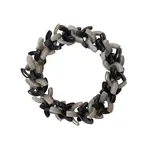 Organic Tagua Jewelry Dayana Tagua Bracelet in Onyx/Charcoal