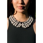 Eye Candy Los Angeles Diana Statement Necklace in White