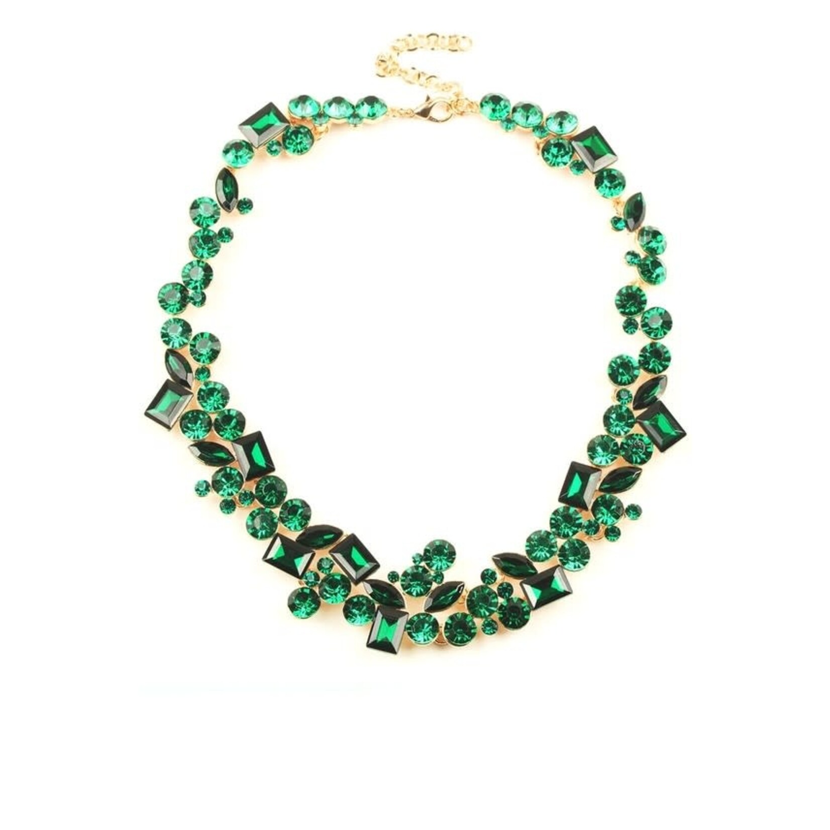Eye Candy Los Angeles Green Collar Necklace