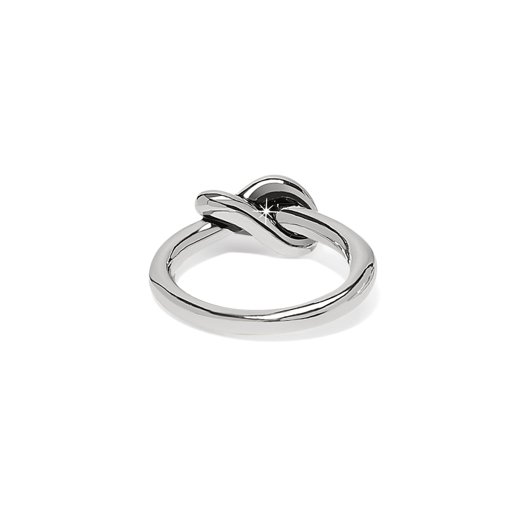 Brighton Interlok Single Knot Silver Ring