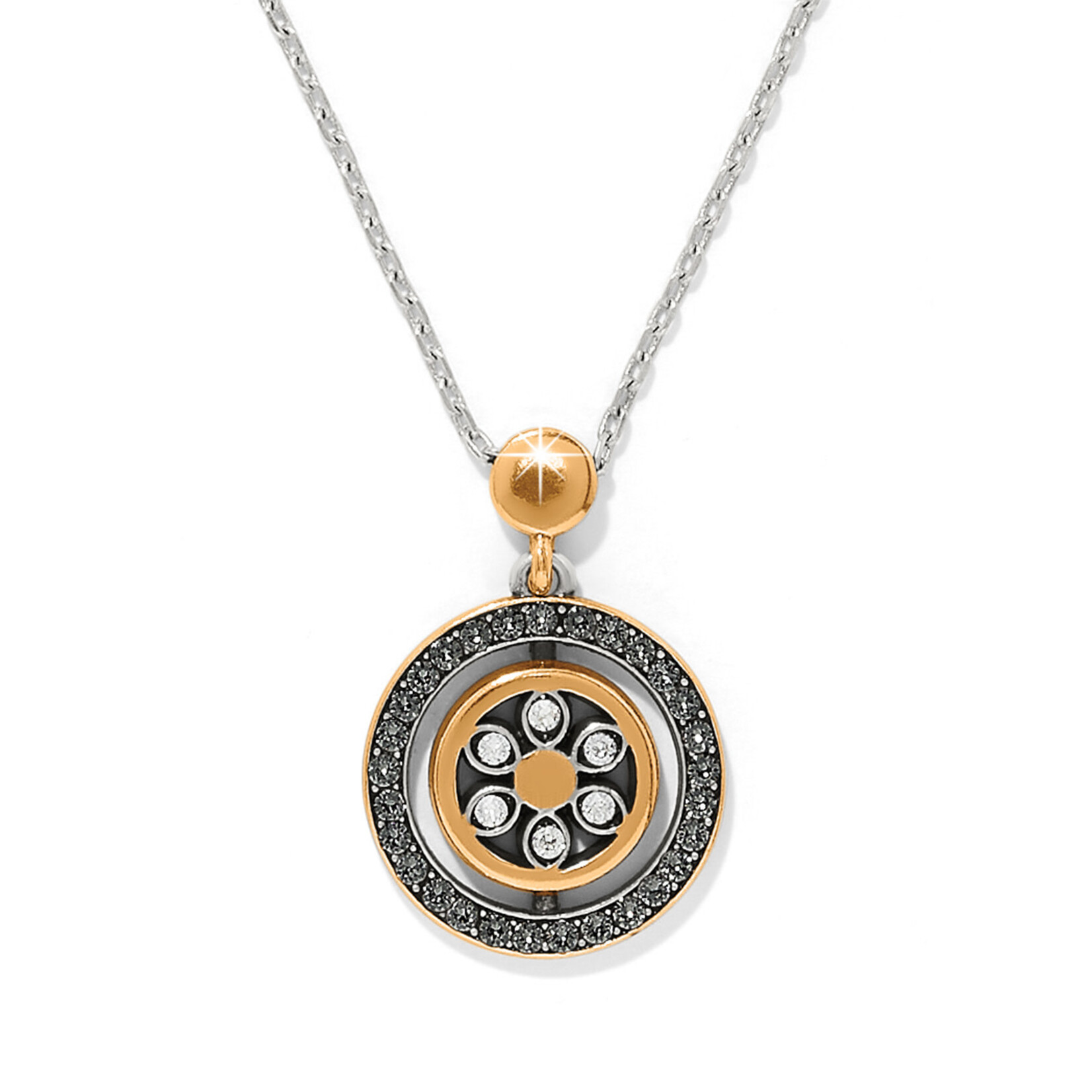 Brighton Flora Petite Two Tone Necklace