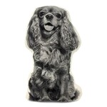 Broderpress Cavalier King Charles Spaniel Pillow 10" x 16"