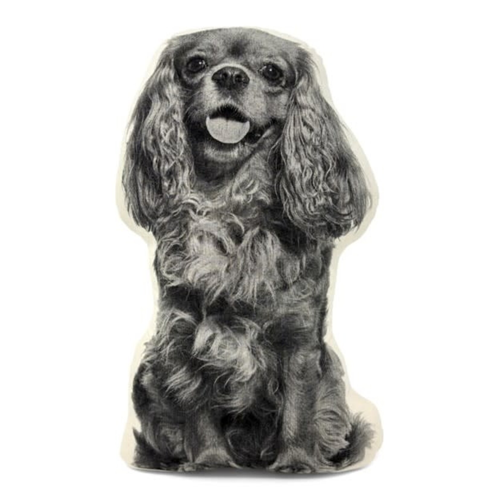 Broderpress Cavalier King Charles Spaniel Pillow 10" x 16"