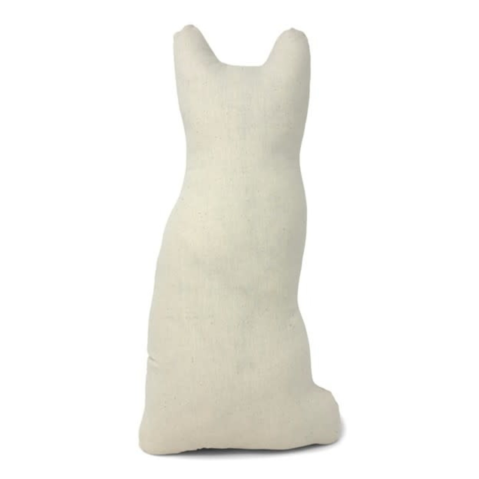Broderpress Cat Pillow 7" x 15"