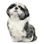 Broderpress Shih Tzu Pillow 10" x 14"